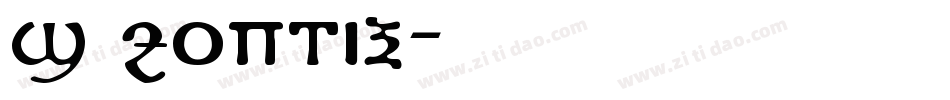 DS Coptic字体转换